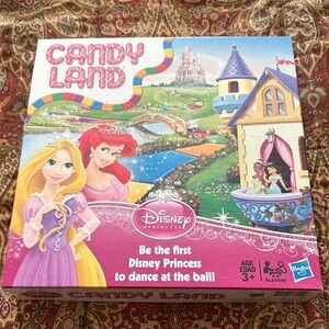 Disney Princess Candy Land Game - Pink and Purple